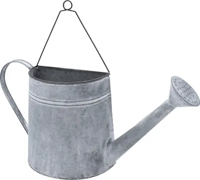 Obrázek produktu pro Polozinková konvička na zalévání rostlin - cca 43 cm - Květináč k montáži na zeď