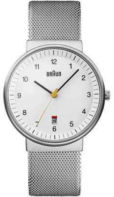 Produktbild von Braun BN0032WHSLMHG Uhr Herrenuhr Edelstahl Datum silber