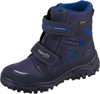 Produktbild von SUPERFIT Jungen Winter Boots blau, Goretex Ausstattung, mittlere Weite, molliges Warmfutter