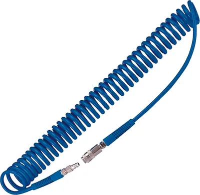 Produktbild von Druckluft-Spiralschlauch 10 m, Schnellkupplung