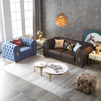 Produktbild von Sofagarnitur 3+1 Sitzer Klassischer Wohnlandschaft Sofas Couchen Polster Sofa