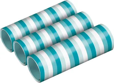 Produktbild von 3 Shiny Acqua Luftschlangen 4m