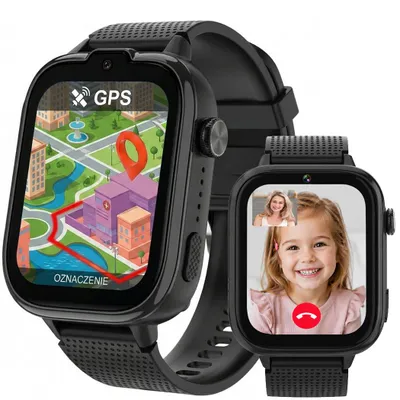 Zdjęcie produktu dla Zegarek Dla Dzieci Smartwatch GPS ! 4G + SIM | Lokalizator WiFi LBS | Kamera SOS