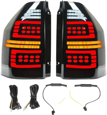 Produktbild von LED-Rücklichter, dynamisches Signal, wasserdichtes Design, Rauch