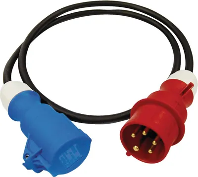 Produktbild von Cleancraft Adapterleitung 400V Schuko, 7013805