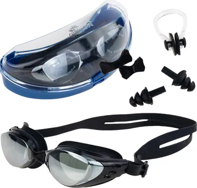 Produktbild von Schwimmbrille + Etui + Schwimmstöpsel