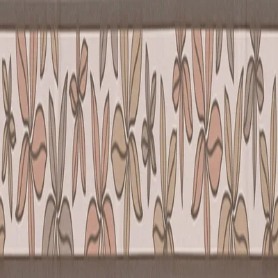 Produktbild von A.S. Création selbstklebende Bordüre Only Borders mit Blumen floral braun 5,00 m x 0,05 m