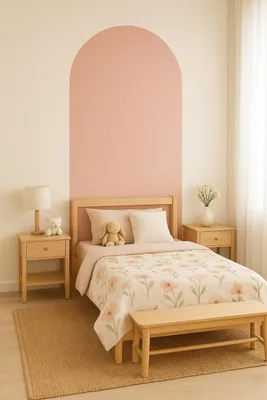 moderner minimalistischer Wandbogen – Decords Wandtattoo, Produktansicht 1