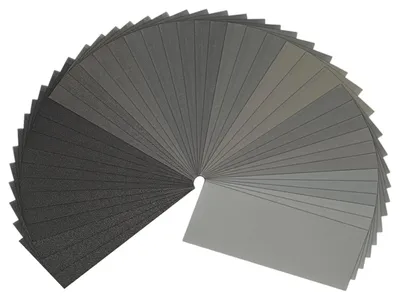 Zdjęcie produktu dla Zestaw papieru ściernego 42-elementowy, ziarno 120-3000, wodoodporny i suchy, do drewna, metalu, samochodów