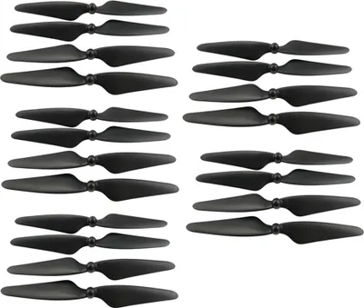 Zdjęcie produktu dla 20 szt. Propeller Blades dla HUBSAN H501S X4 / H501C MJX B3 RC Quadcopter czarny