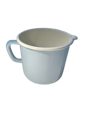 Produktbild von Karl Krüger 17012PAB, 1 l, Blau, Cremefarben, Blau, Keramik, Gas, Halogen, Induktion, Versiegelte Platte, 12 cm