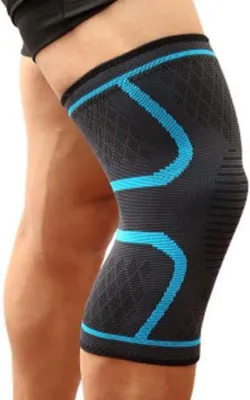 Produktbild von Bequeme Kniebandage – Größe L – Blau