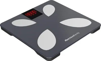 Immagine prodotto di Bilancia pesapersone intelligente con app - 13 parametri di misurazione, compatibile con Alexa e Google Home, portata 180 kg