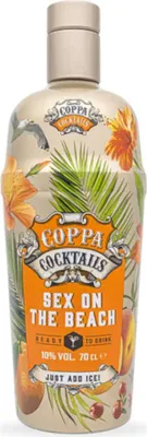 Produktbild von Coppa Cocktails Sex on the Beach 10 Vol. Prozent Flasche 700ml