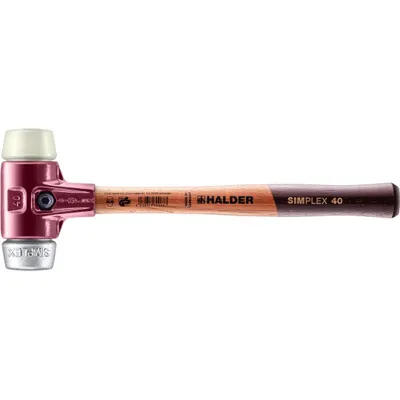 Produktbild von HALDER SIMPLEX Schonhammer Ø 40 mm Nylon / Weichmetall