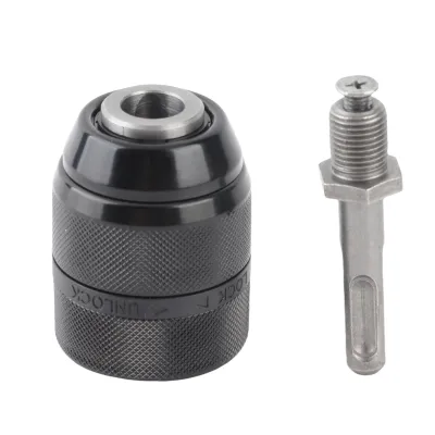 Zdjęcie produktu dla Konwerter uchwytu wiertarskiego do tokarki metalowej (pojemność 2–13 mm) z akcesoriami adaptera SDS