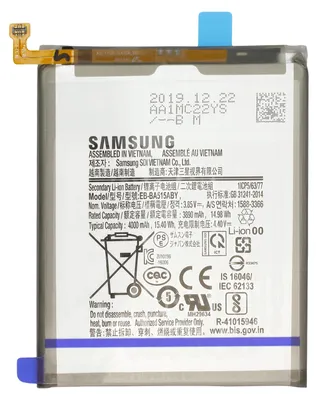 Zdjęcie produktu dla Oryginalny akumulator Samsung do Galaxy A51 A515F, typ EB-BA515ABY, oryginalny zestaw serwisowy