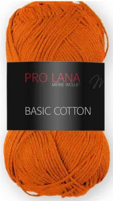 Produktbild von Pro Lana Basic Baumwolle 50g (27) orange