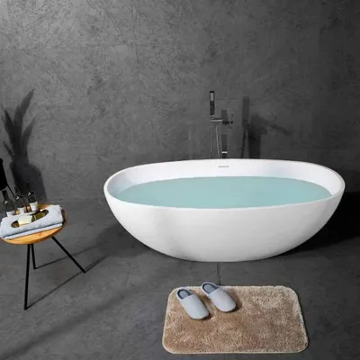 Produktbild von Mineralguss - Badewanne CAIRO 165 cm