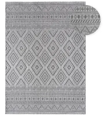 Produktbild von Paco Home Outdoor Teppich Flachgewebe modern Boho Ethno wetterfest Außenbereich 80x150 cm