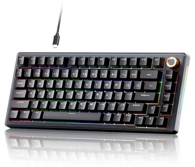 Image de Clavier mécanique filaire - 75 % - 82 touches - AZERTY?