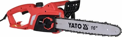 Obrázek produktu pro Yato YT-84870, 40 cm, 13 m/s, 76,2 / 8 mm (3 / 8"), Černá, Metalická, Červená, 0,11 l, AC