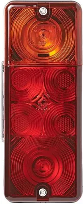 Produktbild von Rückleuchte 4 Funktionen 210x83mm