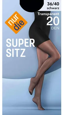 Produktbild von NUR DIE Strumpfhose Supersitz 20 DEN - schwarz - 40-44