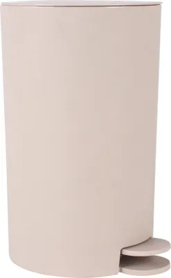 Produktbild von MSV Kosmetikeimer "Osaki" Mülleimer Treteimer Abfalleimer - 3 Liter – mit herausnehmbaren Inneneimer - Beige