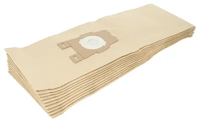 Produktbild von vhbw 10x Staubbeutel kompatibel mit Kirby Heritage II, Legend 1, Legend 2, Legend I, Legend II, Sentria Staubsauger - 32cm x 20cm Sandfarben