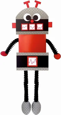 Produktbild von URSUS Laternen-Bastelset Roboter