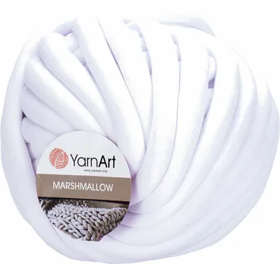 Produktbild von Yarn Art Marshmallow 901 Strickgarn