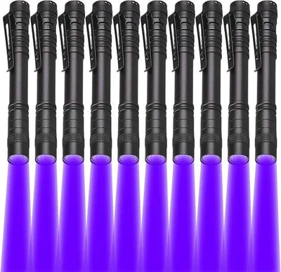 Produktbild von Famanu Mini UV Taschenlampe 395nm - Wasserfest & Für Haustierurin-Detektion