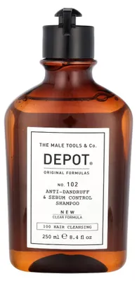 Immagine prodotto di Depot n. 102 Shampoo antiforfora e controllo del sebo Shampoo rinforzante antiforfora 250 ml