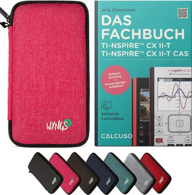 Produktbild von CALCUSO Zubehör Standardpaket Pink kompatibel für Grafikrechner TI Nspire CX II-T /CX II-T CAS