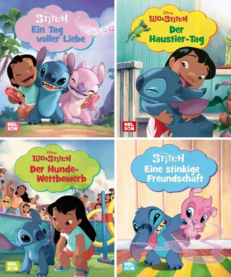 Produktbild von Nelson Mini-Bücher: Disney Lilo & Stitch 1-4
