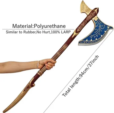 Image de Halloween Cosplay Requis God-War Axt 94 cm Schaumstoff Leviathan Kratos Waffe