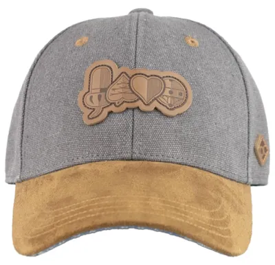 Produktbild von Bavarian Caps Cap "Schafkopf", grau, Gr. Einheitsgröße
