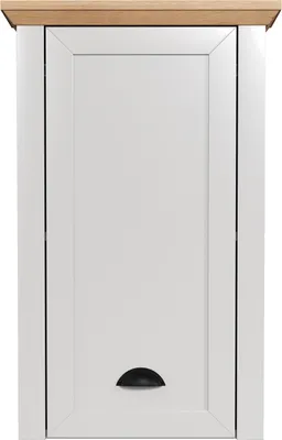 Zdjęcie produktu dla Landside szafka łazienkowa zawieszenie ścienne, 1 drzwi, szary.