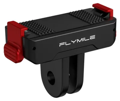 Obrázek produktu pro INF Magnetická rychloupínací základna kompatibilní s DJI Osmo Action 6 a Osmo Nano — dvojitá čelist, nylon plněný sklem a hliníková slitina