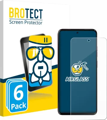 Produktbild von 6x BROTECT Schutzglas für Motorola Moto G17 Power Schutzfolie Panzer Folie Glas Display Schutz klar