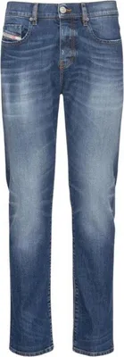 Image de Diesel - Jean « D-Strukt » pour homme SY252 (30R) (bleu moyen)