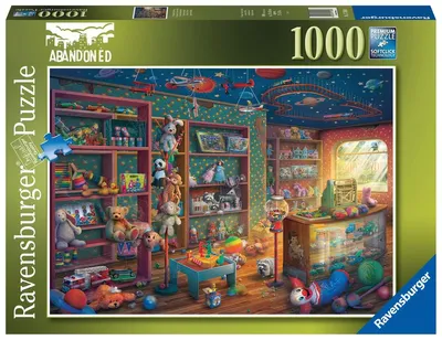 Obrázok produktu pre Ravensburger - Puzzle 1000 Abandoned Places Tattered Toy Store