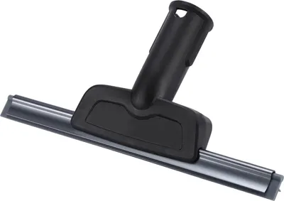 A close-up, studio shot of a vacuum cleaner attachment.