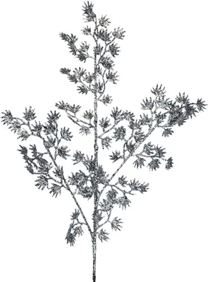 Immagine prodotto di Ramo argento lucido 75 cm