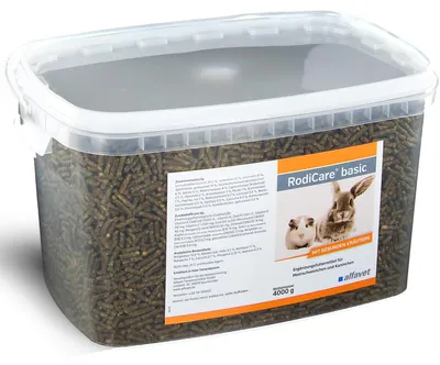 Imagen del producto de Rodicare Basic, alimento en pellets para conejos/cobayas, 4000 g