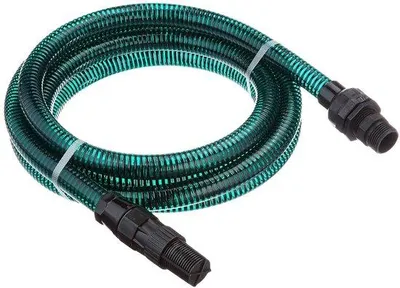 Productafbeelding van Zuigslang voor tuinpompen en huiswatervoorzieningen - 4 meter met terugslagklep