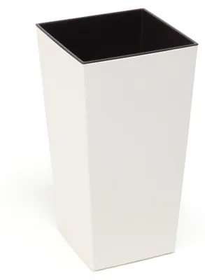 Obrázek produktu pro Plastový květináč Finezia 350x350 mm, bílý