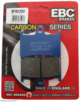 Produktbild von EBC Bremsbeläge Carbon Scooter SFAC275