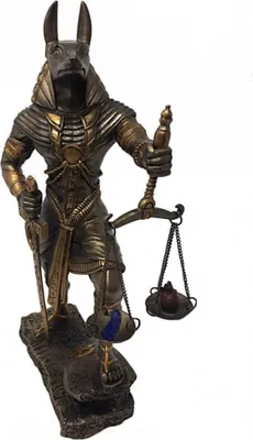 Produktbild von Anubis mit Schale bronziert